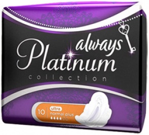 ALWAYS прокладки PLATINUM ULTRA normal plus 10шт