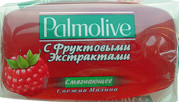 PALMOLIVE мыло ФРУКТОВЫЕ ЭКСТРАКТЫ свежая малина 90г