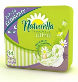 NATURELLA прокладки CLASSIC night DUO 14шт