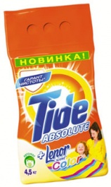 TIDE автомат 4500г КОЛОР+lenor