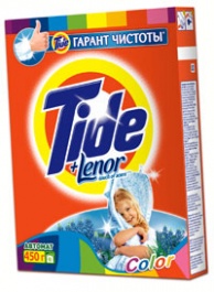 TIDE автомат 450г КОЛОР+lenor