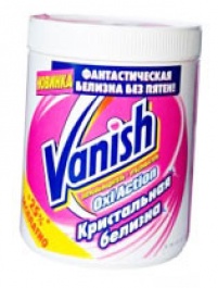 VANISH OXI порошок отбеливатель КРИСТАЛЬНАЯ БЕЛИЗНА 250г 