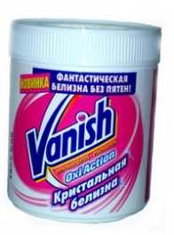 VANISH OXI порошок отбеливатель КРИСТАЛЬНАЯ БЕЛИЗНА 500г 