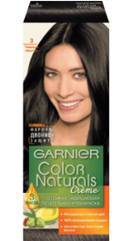 GARNIER Color Naturals краска 3 темный каштан